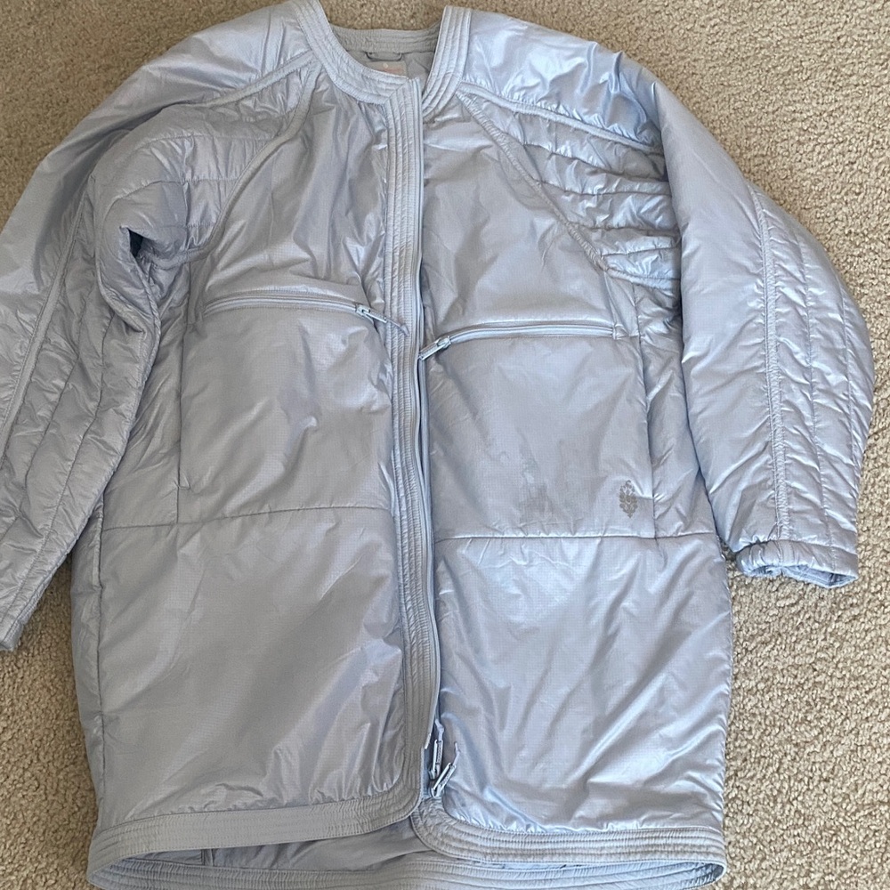 FP movement new Light blue  Quilted Jacket